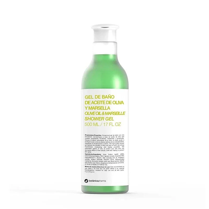Botánicapharma Olive Marsiglia Gel Bagno 500 ml — Gel detergente corpo
