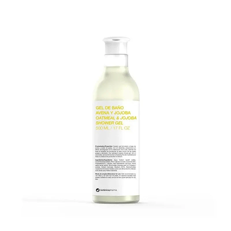 Botánicapharma Gel bagno Avena e Jojoba 500 ml — Gel doccia