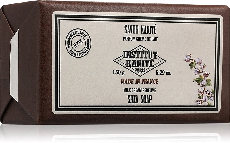 Institut Karité Paris Milk Cream 150 g — Sapone Solido al Burro di Karité