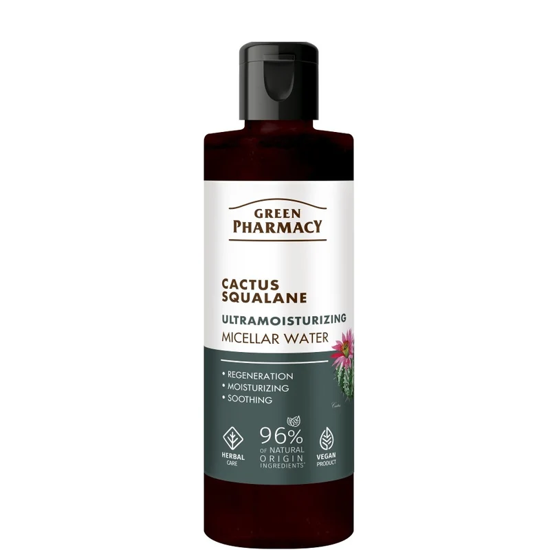Green Pharmacy Cactus & Squalane Acqua micellare 200 ml — Acqua micellare