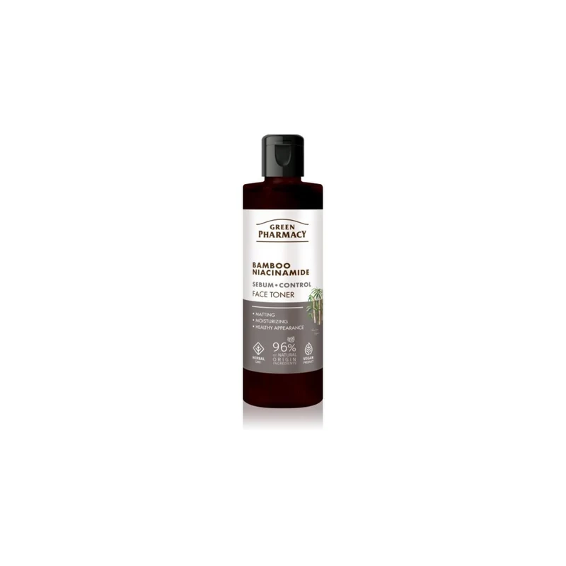 Green Pharmacy Bamboo & Niacinamide Lozione tonica 200 ml — Lozione tonica