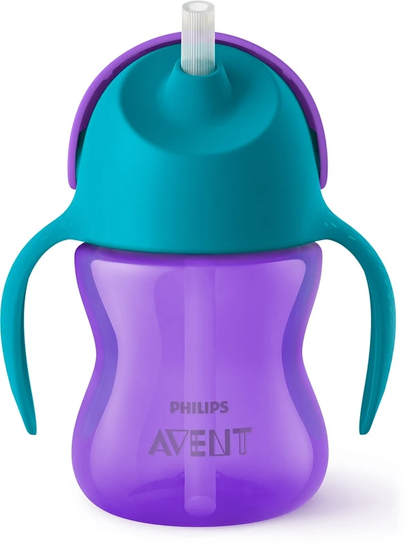 Philips Avent Bendy Straw SCF796/02 tazza cannuccia Purple 200 ml — Tazza per bimbi