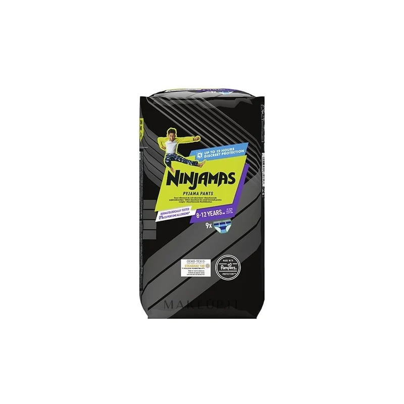 Pampers Ninjamas 27-43 kg Spaceships 9 pezzi — Pannolini notturni