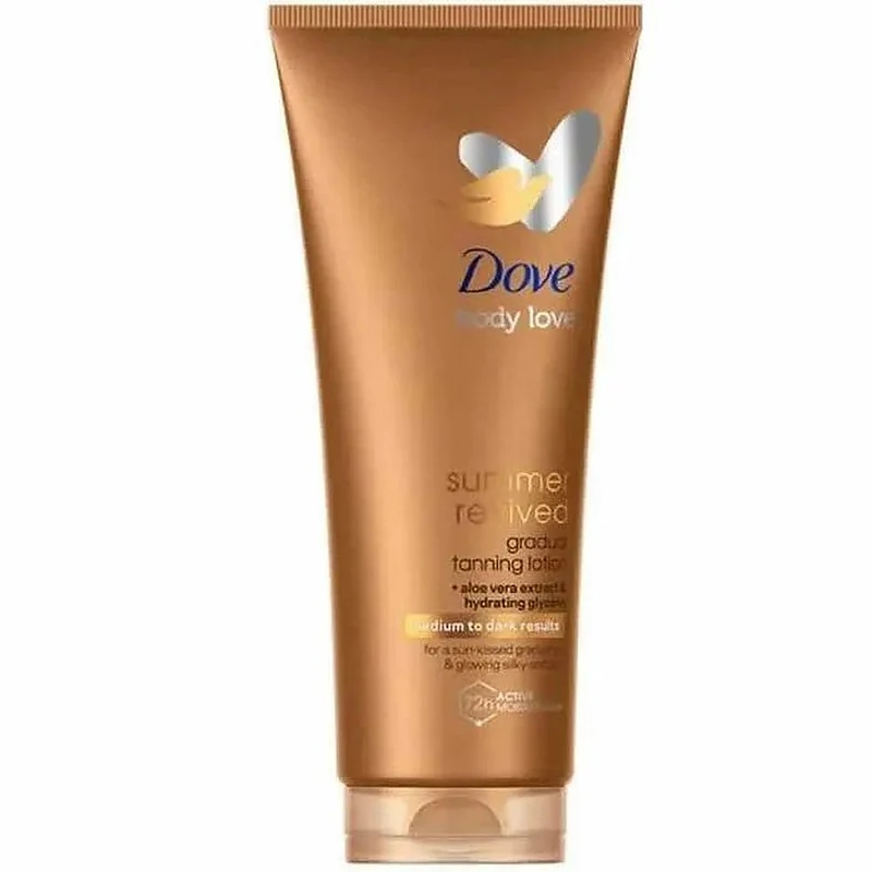 Dove Summer Revived Lozione Autoabbronzante Media Scura 200ml — Lozione autoabbronzante