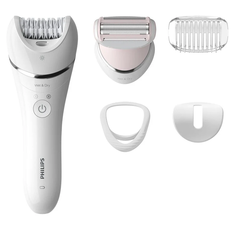 Philips Epilatore BRE710/00 Wet & Dry per gambe e corpo