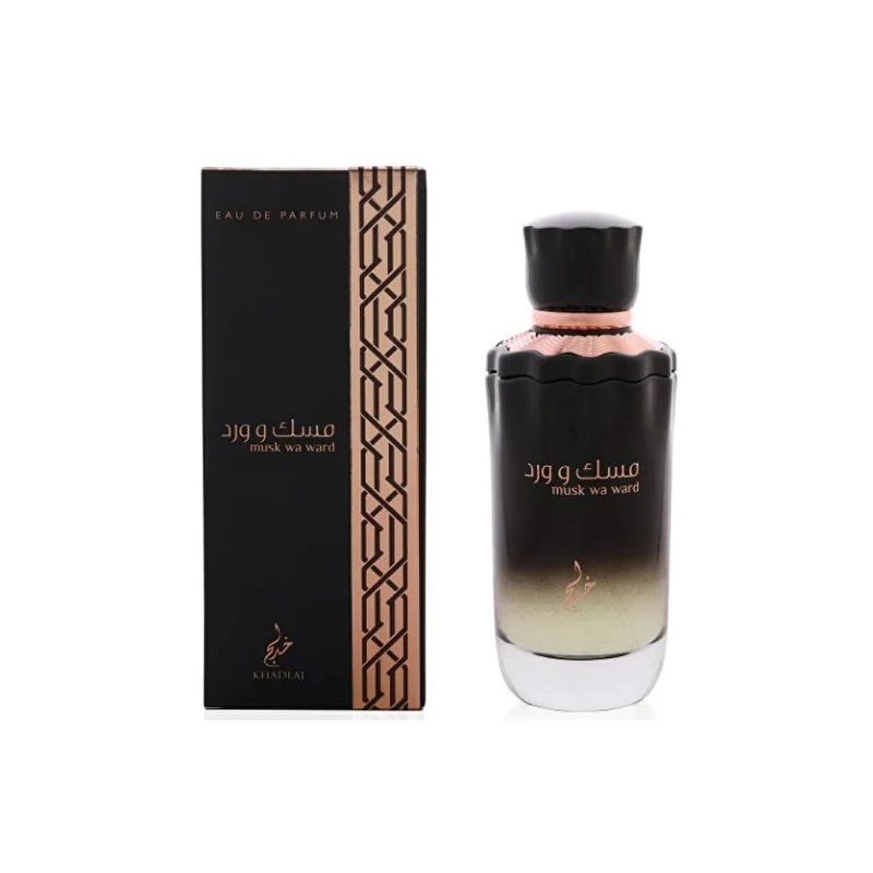 Khadlaj Musk Wa Ward 100 ml Donna — Eau de Parfum