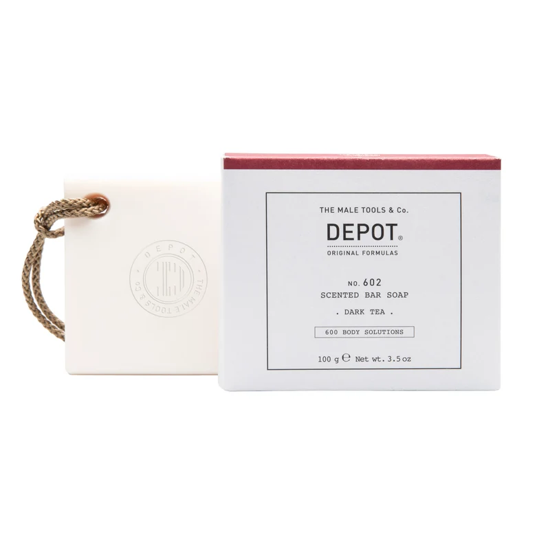 Depot 600 Body Solutions No. 602 Botanical Complex Tè Scuro 100 g — Saponetta Profumata
