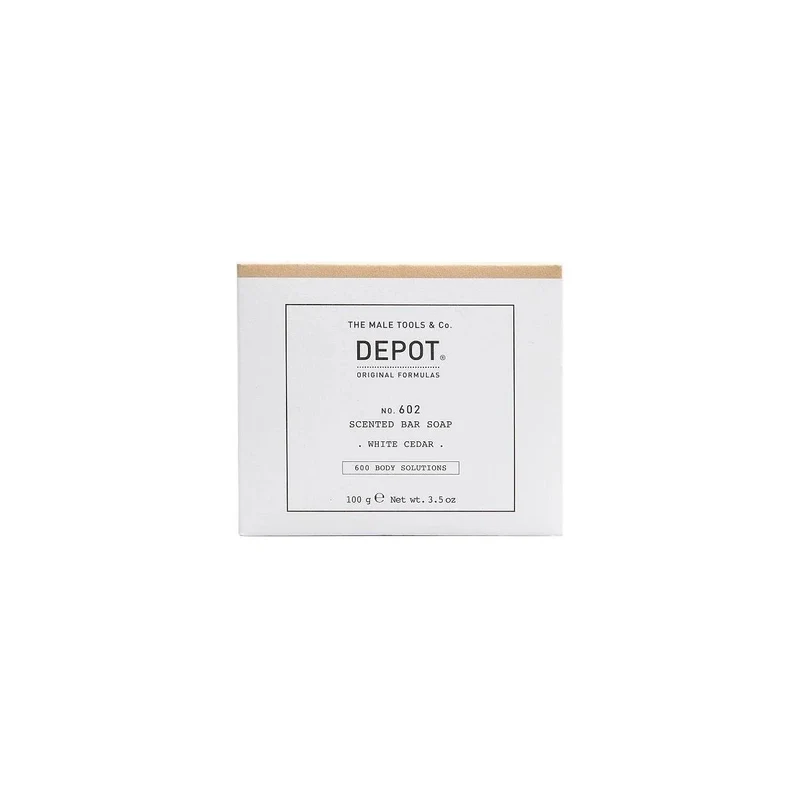 Depot 600 Body Solutions No. 602 Botanical Complex Cedro Bianco 100 g — Saponetta Profumata
