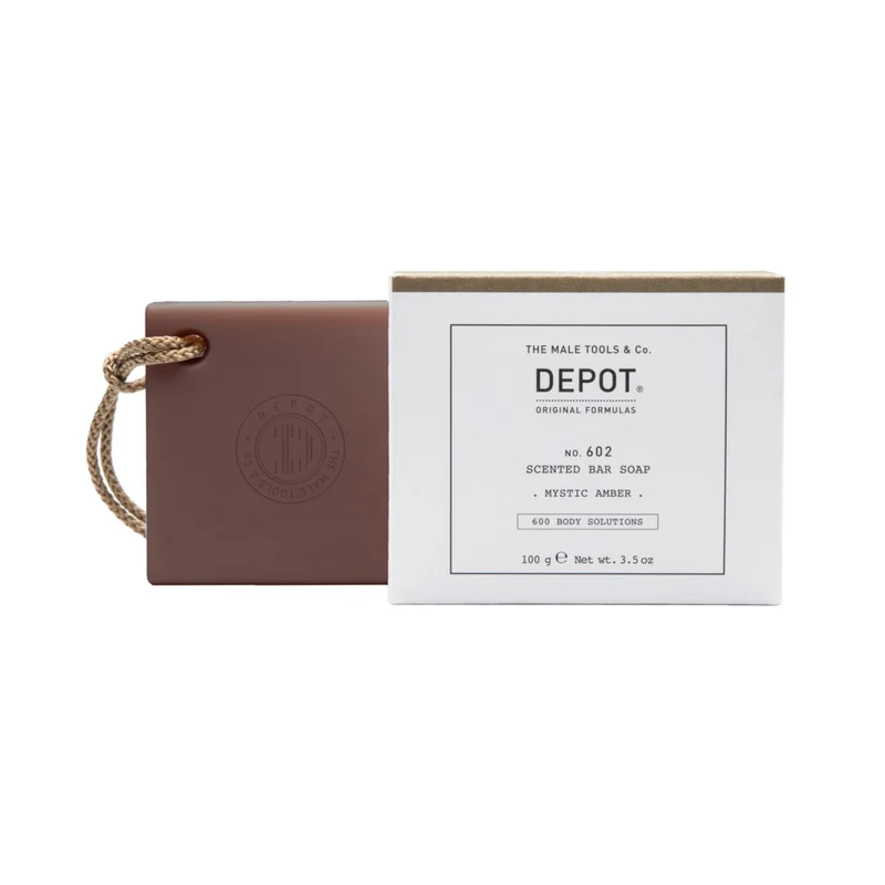 Depot 600 Body Solutions No. 602 Botanical Complex Ambra Mistica 100 g — Saponetta Profumata