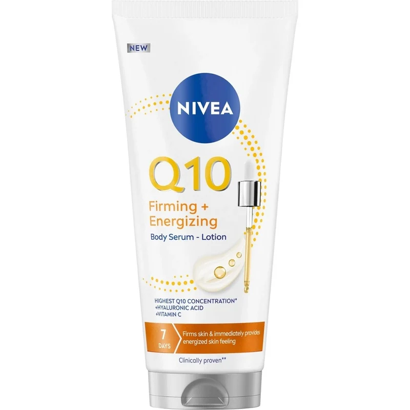 Nivea Siero-Lozione Corpo Rassodante ed Energizzante Q10 200 ml — Siero corpo