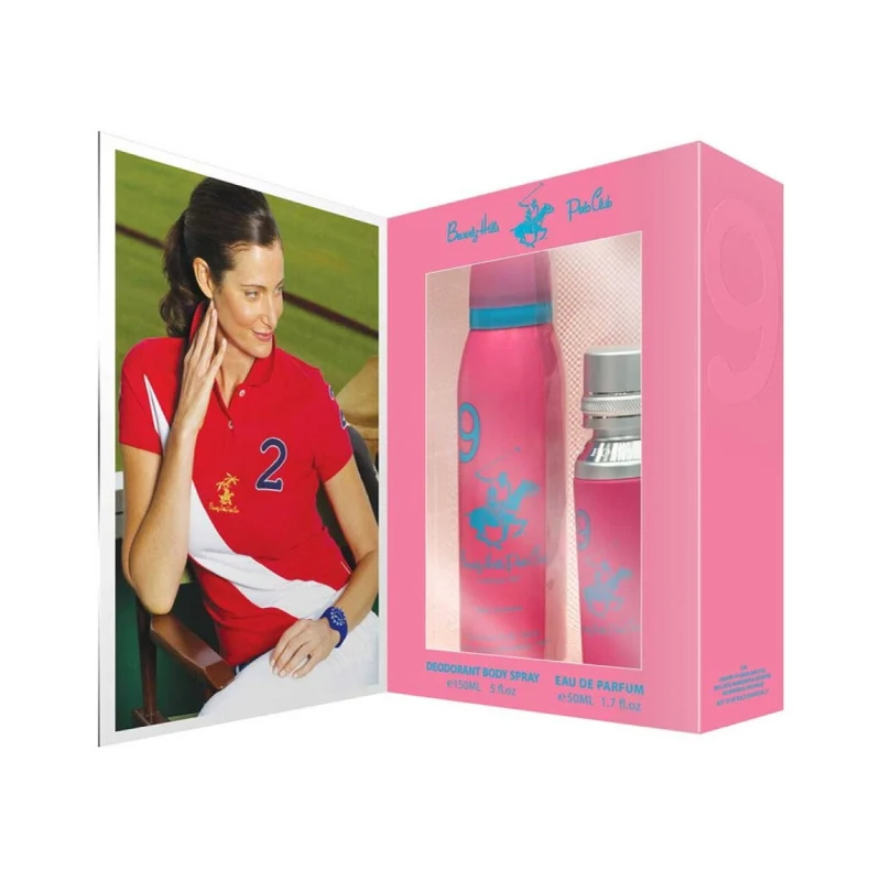 Beverly Hills Polo Club 1982 Sport 9 50 ml Donna — Set profumo