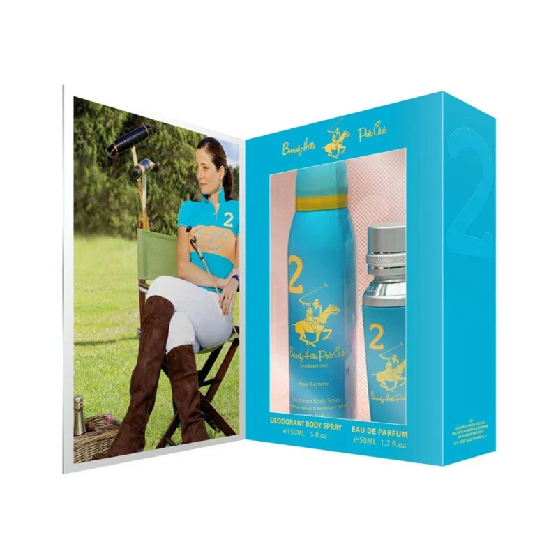 Beverly Hills Polo Club 1982 Sport 2 50 ml Donna — Profumo Set