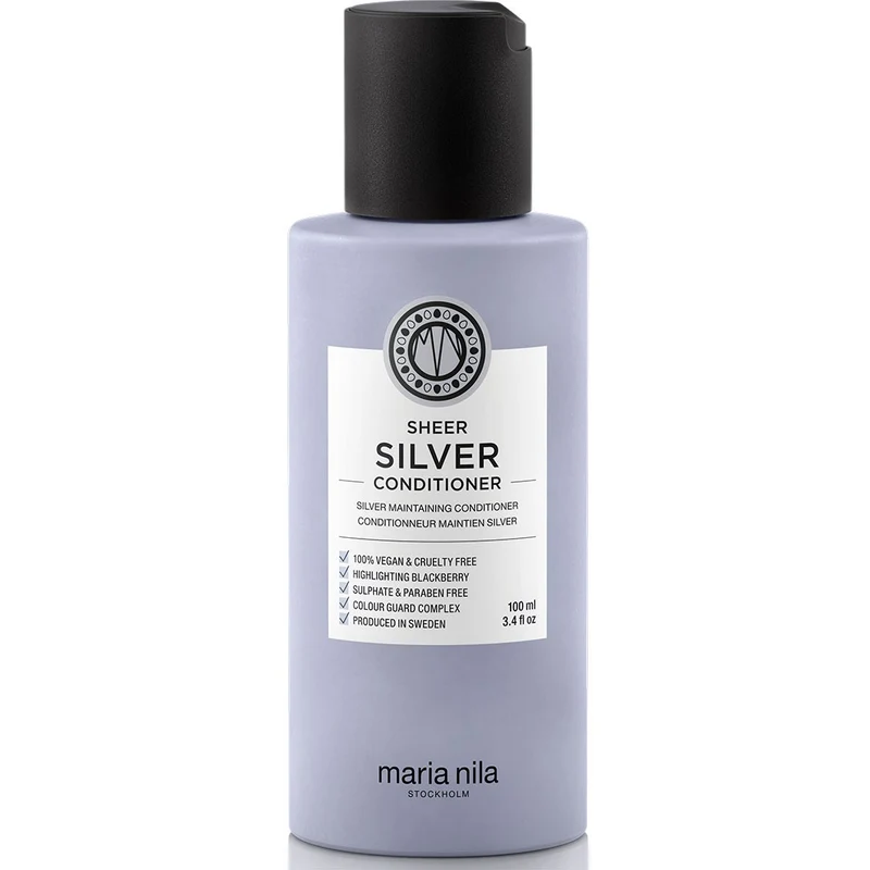 Maria Nila Balsamo Idratante Toni Capelli Gialli Neutralizzanti Argento Puro 100 ml — Balsamo per capelli