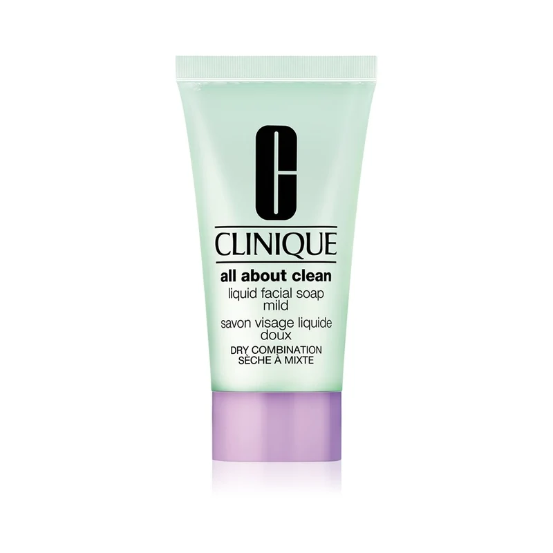 Clinique Sapone viso liquido All About Clean delicato 30 ml — Sapone viso liquido