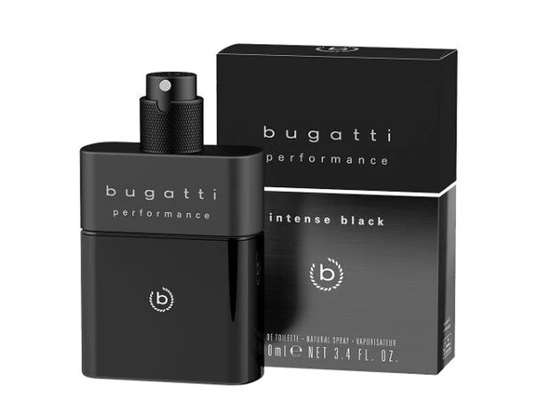 Bugatti Performance Intense Black 100 ml Uomo — Eau de Toilette