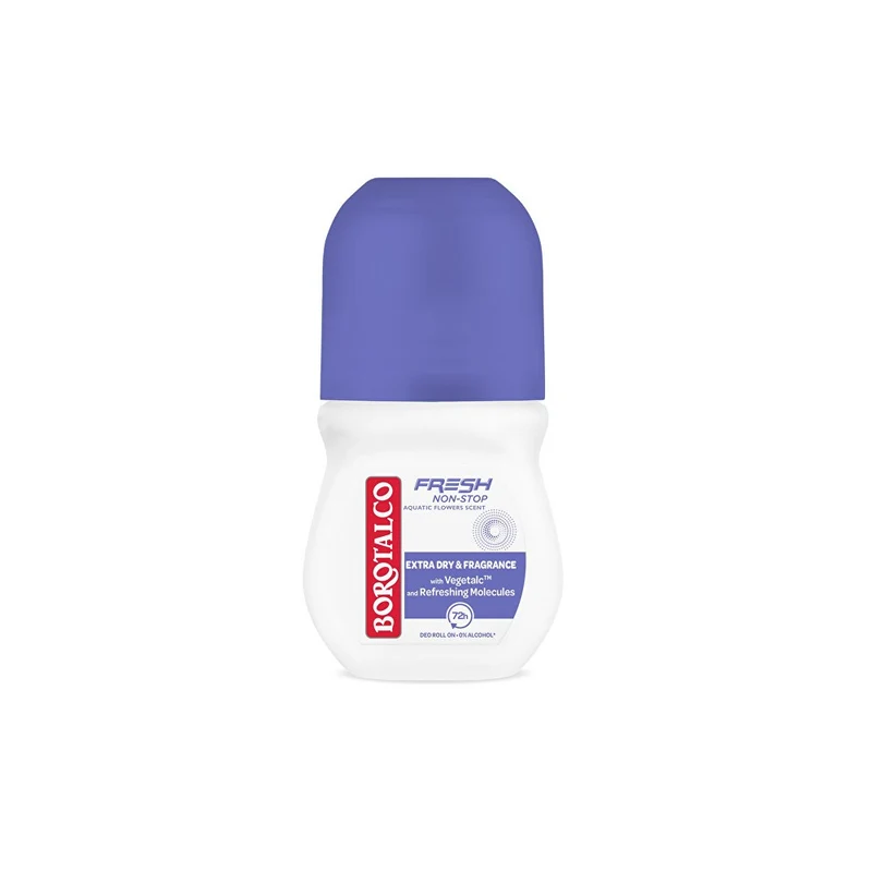 Borotalco Deodorante Roll-On Fiori Acquatici Freschi 50ml — Deodorante roll-on