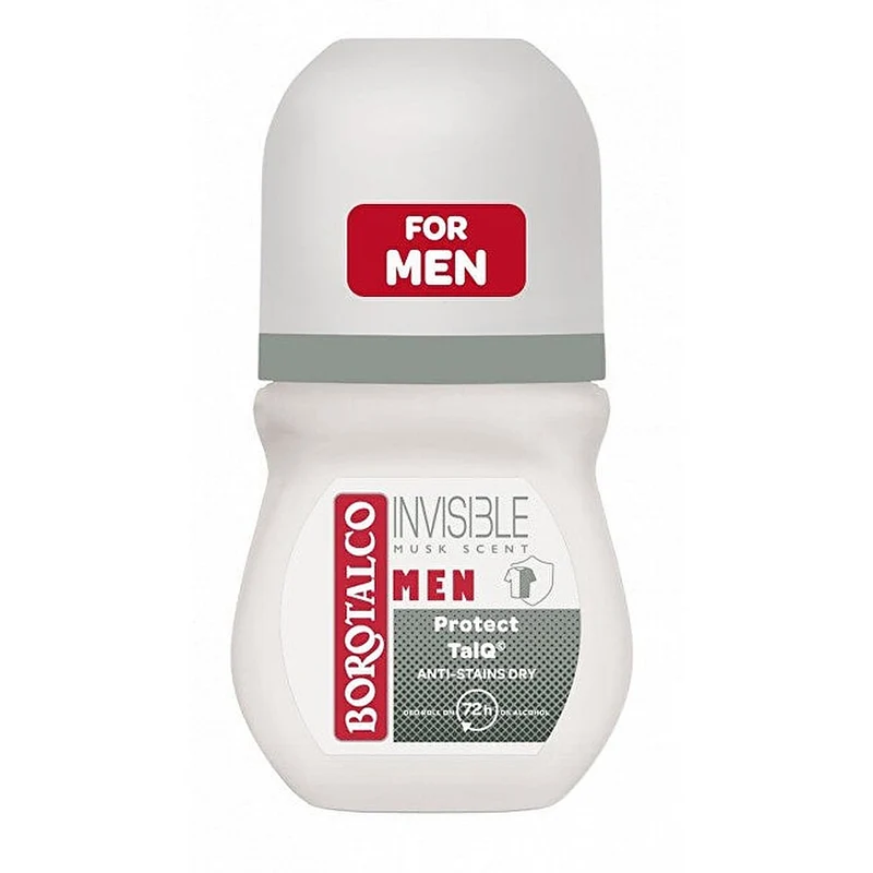 Borotalco Deodorante Roll-On Invisibile Uomo 50ml — Deodorante roll-on