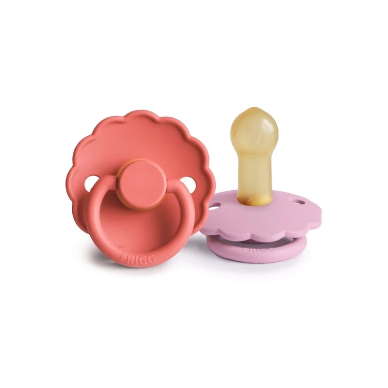 Frigg Daisy Size 2:6-18 mesi Ciuccio Poppy/Lupine 2 pezzi — Ciuccio