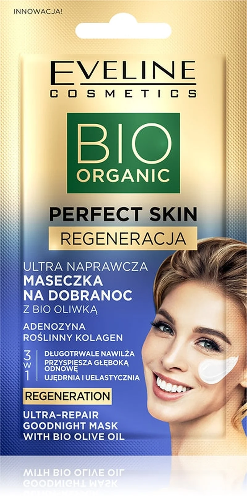 Eveline Cosmetics Perfect Skin Bio Maschera notte 8 ml — Maschera notte