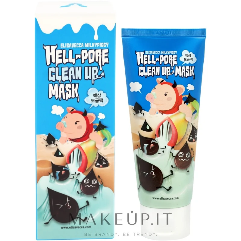 Elizavecca Milky Piggy Hell-Pore Clean Up 100 ml — Maschera peel-off