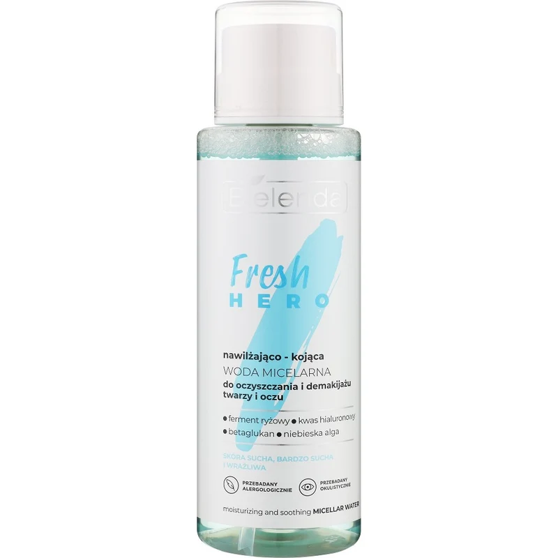 Bielenda Fresh Hero Acqua Micellare Idratante 400 ml — Acqua micellare