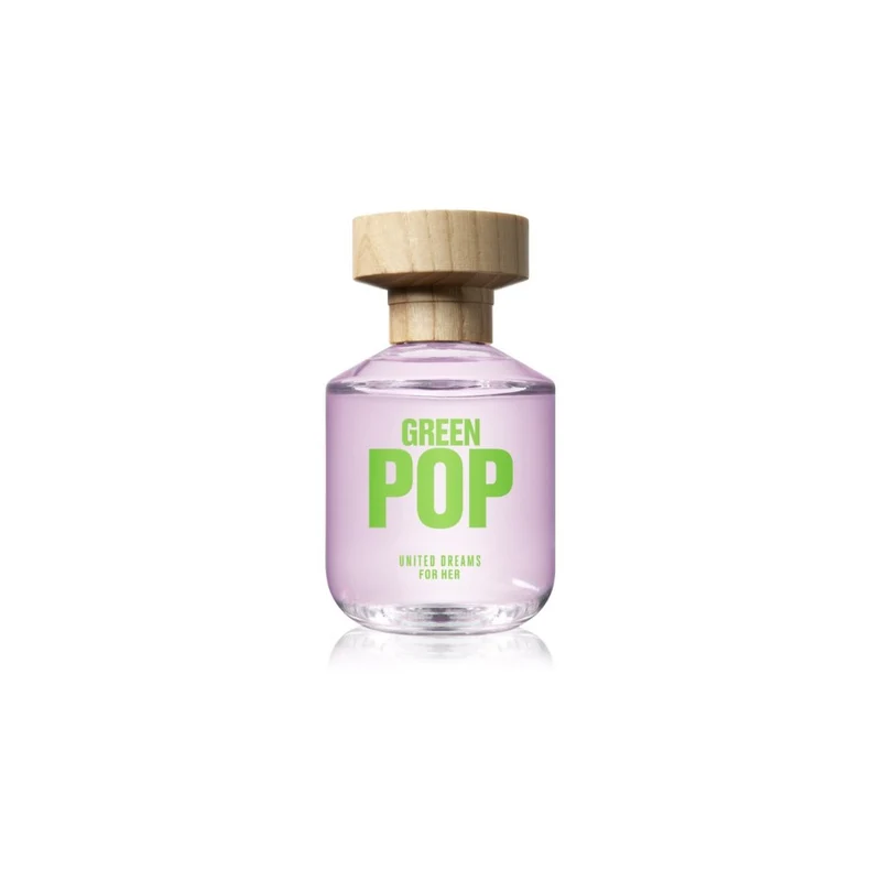 Benetton United Dreams Green Pop Eau de Toilette Donna 80 ml — Eau de Toilette