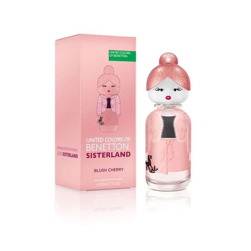 Benetton Sisterland Blush Cherry Eau de Parfum Donna 50 ml — Eau de Parfum
