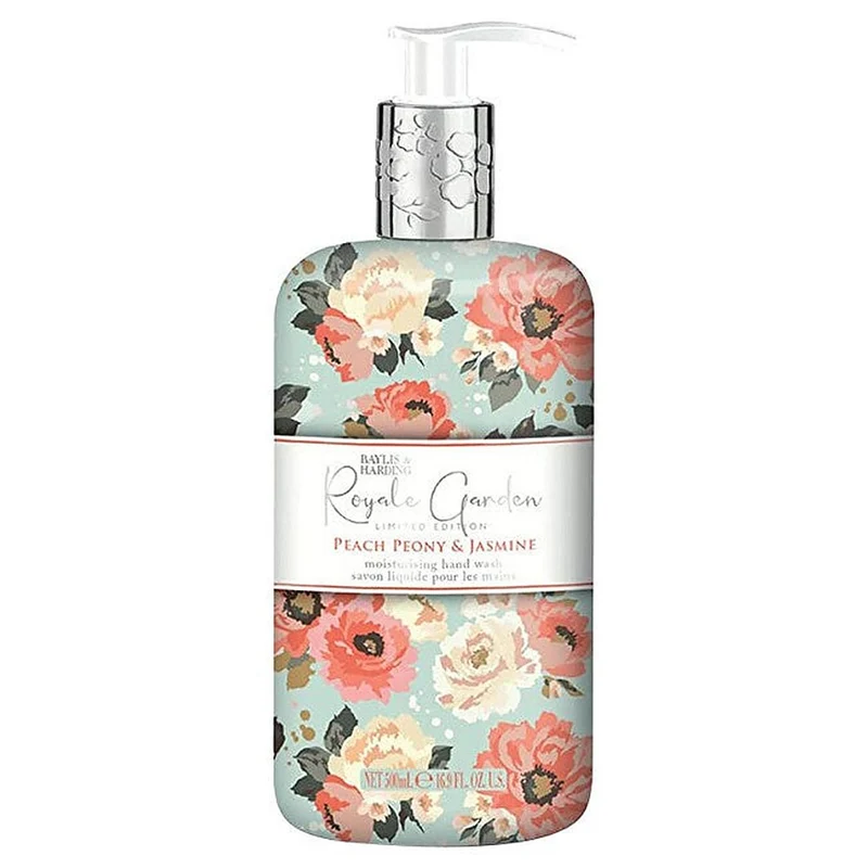 Baylis & Harding Royale Garden Peach, Peony & Jasmine 500 ml — Sapone Liquido