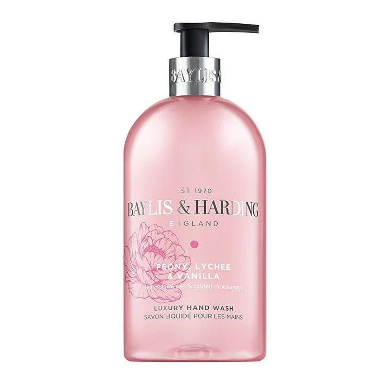 Baylis & Harding Peony, Lychee & Vanilla 500 ml — Sapone liquido