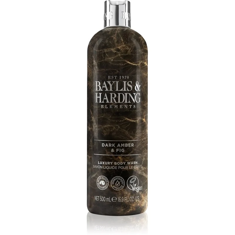 Baylis & Harding Elements Dark Amber & Fig 500 ml — Gel doccia