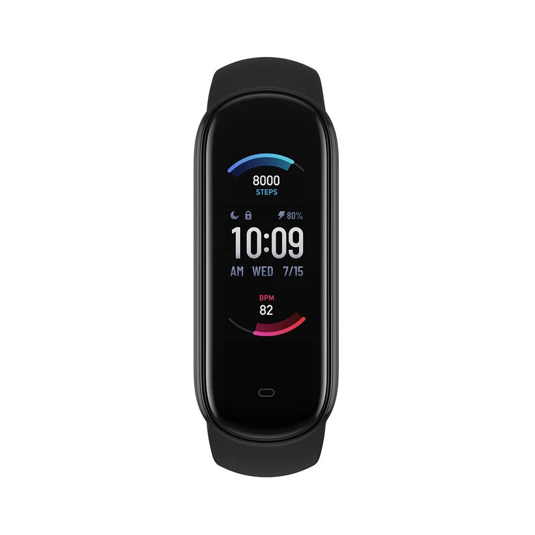 Amazfit Band 5 AMOLED Braccialetto per rilevamento di attività 2,79 cm (1.1") Nero
