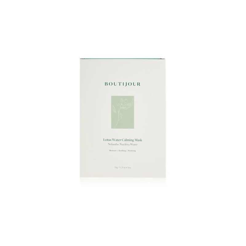 Boutijour Lotus Water Maschera Lenitiva in Tessuto 5×33 g — Maschera Viso