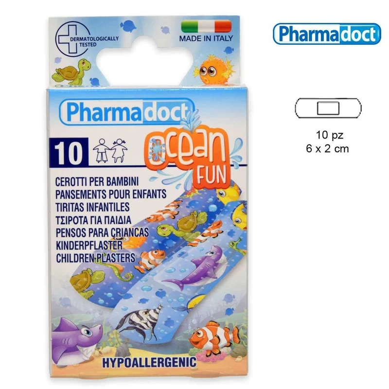 Pharmadoct Cerotti stampati bambini 10 pezzi — Cerotti