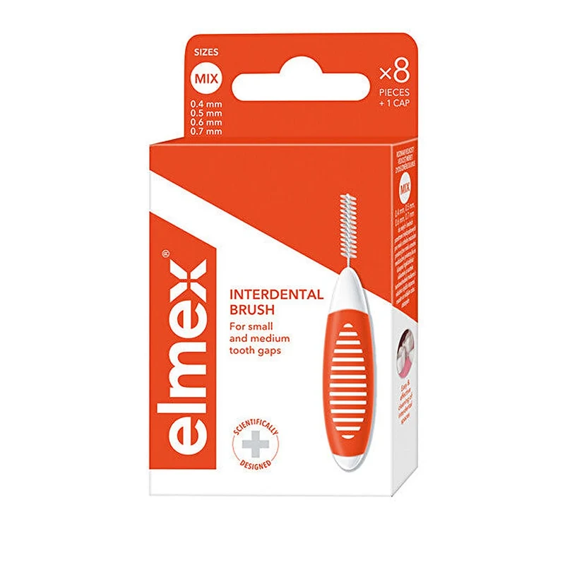 Elmex Spazzola Interdentale Mix 8 Pezzi — Spazzolino da denti