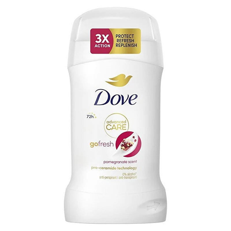 Dove Go Fresh Melograno Solido Antitraspirante 50ml — Deodorante solido