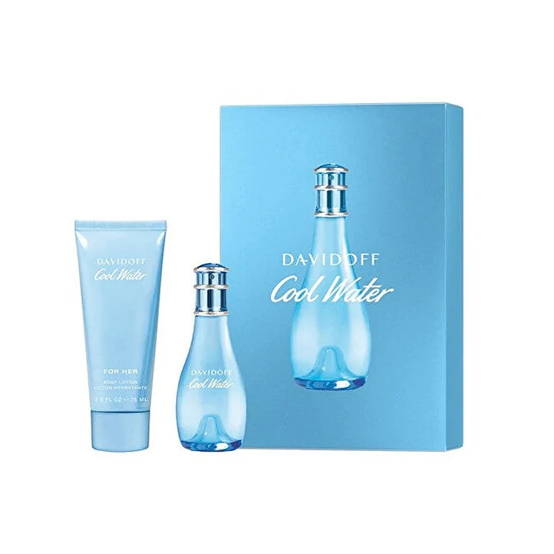 Davidoff Cool Water Donna 30 ml + 75 ml — Eau de Toilette