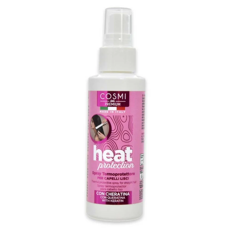 Cosmi spray termoprotettore capelli lisci 125 ml — Spray termoprotettore