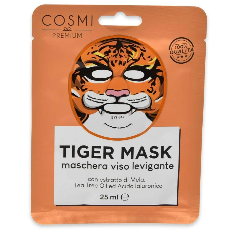 Cosmi Maschera viso tigre 25 ml — Maschera viso