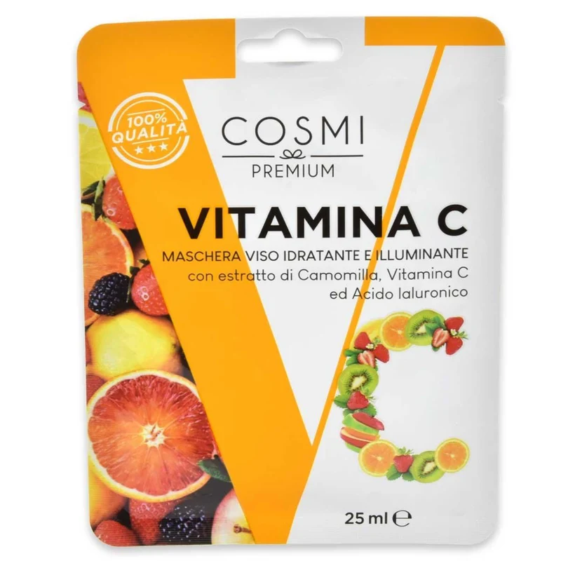 Cosmi maschera viso vitamina C 25 ml — Maschera viso