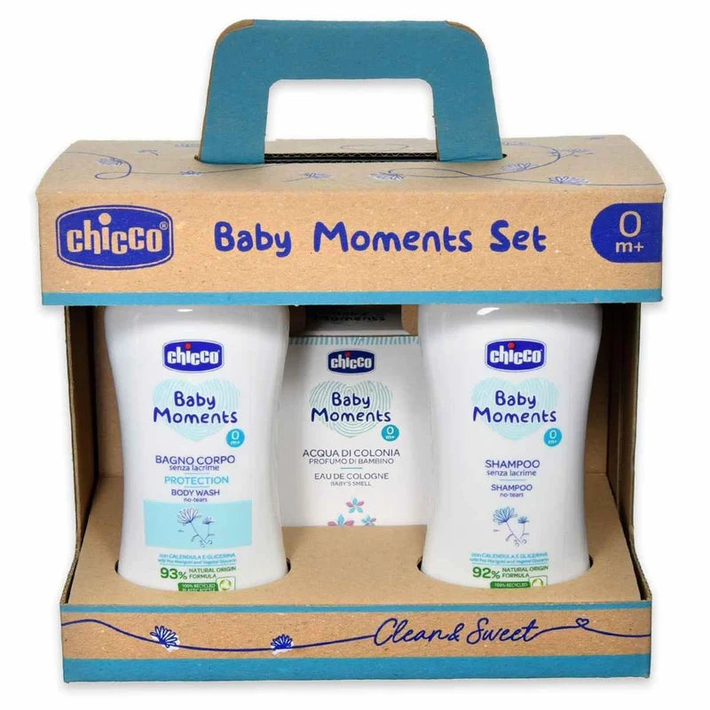 Chicco Baby Moments for Everyday Cuddles Azzurro — Set igiene bambino