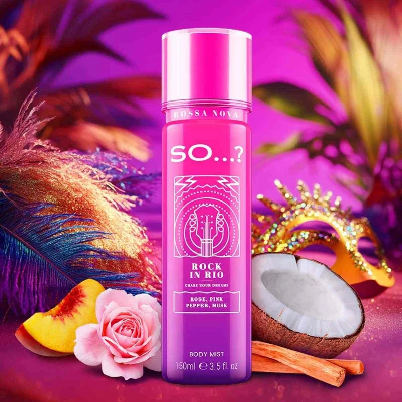 So...? Bossa Nova Rock In Rio 150 ml — Spray corpo profumato