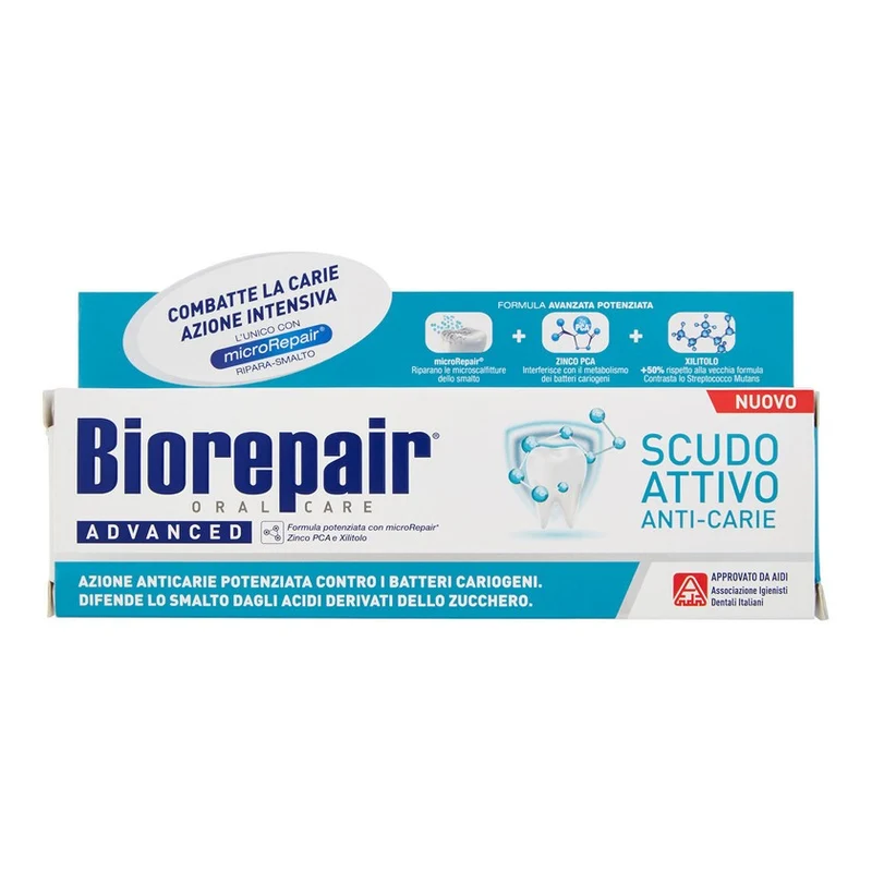 Biorepair Dentifricio Scudo Attivo Advance 75ml — Dentifricio