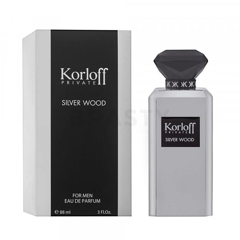 Korloff Paris Private Silver Wood EDP Uomo 88 ml — Eau de Parfum