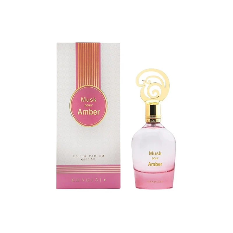 Khadlaj Musk Pour Amber EDP Donna 100 ml — Eau de Parfum