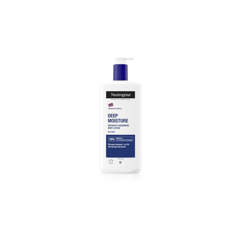 Neutrogena Lozione Assorbente Veloce per il Corpo idratazione profonda 400 ml — Lozione corpo