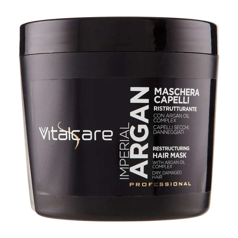 Vitalcare Imperial Argan Maschera Capelli Ristrutturante 500 ml — Maschera capelli