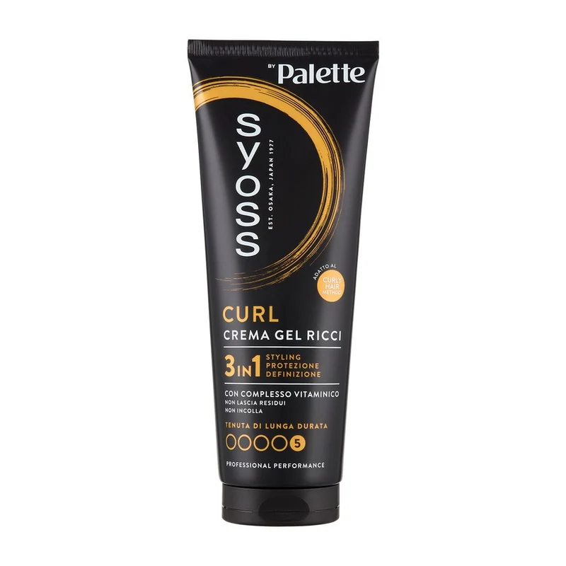 Syoss Crema Gel Ricci 150 ml — Crema gel per capelli