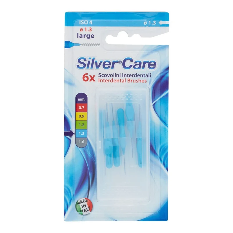 Silver Care Scovolino Interdentale Large 6 Pezzi — Scovolino Interdentale
