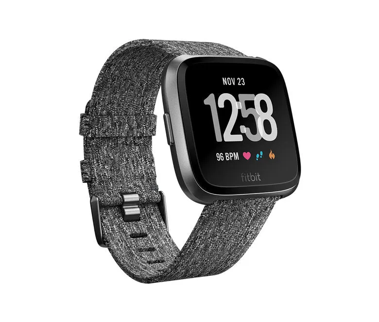 Fitbit Versa 3,4 cm (1.34") LCD Nero, Grigio GPS (satellitare)
