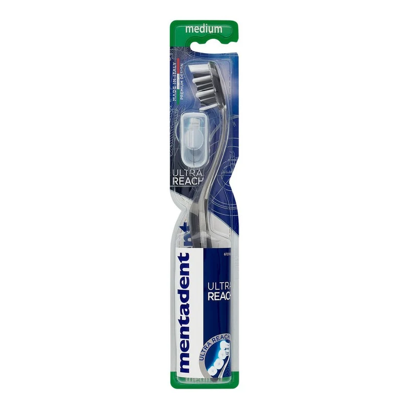 Mentadent Spazzolino Da Denti Style Tech Collo Ultra Sottile — Spazzolino da denti